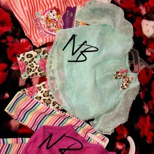 3 BNWT Newborn Girl outfits